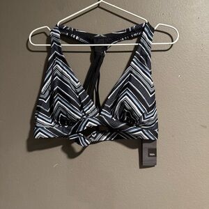Mossimo Supply Co. Chevron Bralette Swim Bikini Top Size XL